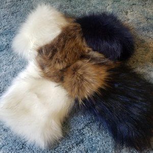 Stick & Pieces faux fur scarf